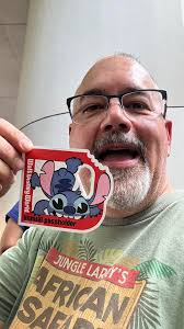 Waiting in line for magnets at Epcot in Walt Disney World Resort