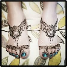 Henna Jewelry For Feet By Wishcraft Designs Bridal Mehndi Henna Jewelry Henna Body Art Bridal Henna