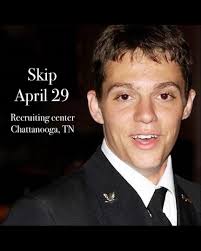 Today, April 29, is the birthday of LCpl Squire Kimpton Paul “Skip” Wells.  He died at 21 at a 2015 Chattanooga military reserve center attack. Skip  came from a military family