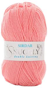 sirdar snuggly dk double knitting 50g pretty coral 456