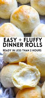 Fluffy Dinner Rolls Only 7 Ingredients Kathryn S Kitchen Recipe In 2020 Fluffy Dinner Rolls Dinner Rolls Bread Recipes Homemade