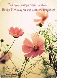 Happy Birthday Wishes For Daughter From Mom And Dad