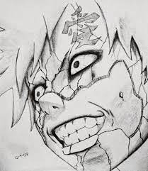 Apparently It S Gaara S Birthday Anyways Here S A Drawing I Did Of Him 10 Years Ago Naruto Naruto Sketch Drawing Naruto Sketch Anime Character Drawing