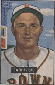 1953 Glendale Meats Owen Friend Tigers Creasing Staining POOR LOOK!