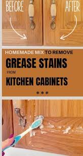 Homemade Mix To Remove Grease Stains From Kitchen Cabinets Grease Stains Stain Removal Homemade K Remove Grease Stain Clean Kitchen Cabinets Grease Stains