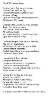 Image Result For The Wild Swans At Coole Yeats Illustrated Poetry Contemporary Poetry Poems Unusual Words