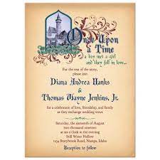 Fairy Tale Wedding Invitation Medieval Castle Once Upon A Time Jewel Colors Fairytale Wedding Invitations Fairy Tale Wedding Wedding Themes Unique