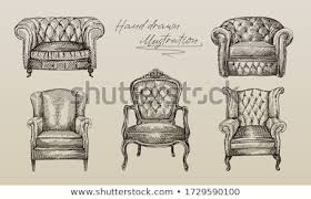 Download leather armchair stock vectors. Antique Furniture Vector Vector Illustration C Alya Haciyeva 733857 Stockfresh