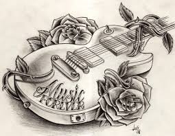 Music Forever Part Ii By Willemxsm On Deviantart Guitar Tattoo Design Music Guitar Tattoo Music Tattoo Designs