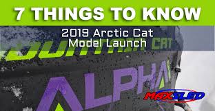 Development and implementation of technological improvements is a continuous process in arctic cat. 7 Things To Know About The 2019 Arctic Cats Maxsled Com Snowmobile Magazine