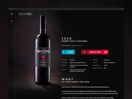 Wine Product Detail Clean Ecommerce Detail Design Ecommerce Web Design Wine Design Details