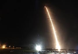 Space x's rocket launching into space. Spacex Launches 2nd Crew As Regular Flights To Space Station Begin Pittsburgh Post Gazette