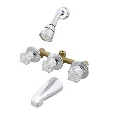Because there are high chances, it may be stuck due to corrosion. Empire Faucets Tub Spout 3 Handle Bathtub Faucet With Shower Diverter Walmart Com Walmart Com