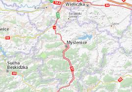 300 zł myślenice/kraków 15 godz. Michelin Myslenice Map Viamichelin