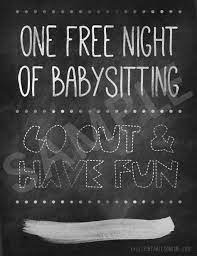 So now, we decided to make a more attractive design than we found. Printable Free Babysitting Voucher Babysitting Coupon Coupon Template Gift Certificate Template