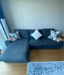 Cok Renkli Ikea Kivik Antrasit 2li Kanepe Ve Uzanma Koltugu Mavi Kilif Hediyesi Modelleri Ve Fiyati Dekopasaj