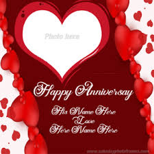 Subscribe and share.if you like to make this. Wedding Anniversary Card With Name And Photo Cakedayphotoframes