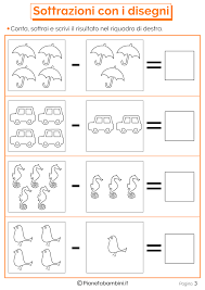 Se vogliamo addizionare i numeri decimali 86,27 e 34,52 oppure 684,15 e 115,32; Addizioni E Sottrazioni Con Disegni Per Bambini Addizione E Sottrazione Attivita Di Matematica In Eta Prescolare Matematica Per Bambini