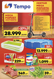 Novi katalozi idea, tempo, maxi, tehnomanija, dis, đak, metro, roda. Tempo Akcija Nedeljne Kupovine Maj Katalog 20 05 2021 26 05 2021 21547