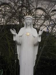 Cities which has same time zone as beauraing: Our Lady Of Beauraing Belgium Also Called Virgin Of The Golden Heart When You See Her In This Repres Blessed Mother Mary Queen Of Heaven Marian Apparition