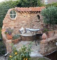 White brick walls in the design of the kitchen add tons of character and texture. Exterior Diy Red Brick Decorations Ideas For A Dream Garden My Desired Home