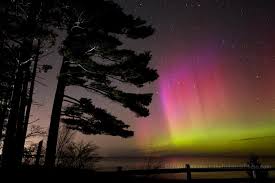 Northern Lights U P Michigan Northern Lights Marquette Michigan Lake Superior