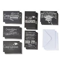 And these congratulations graduate messages and graduation wishes for your grad are perfect. 60 Pack Graduation Cards Grad Greeting Cards 2019 Congratulations Graduate Card Set 6 Unique Chalkboard Designs Envelopes Included Black And White 4 X 6 Inches Walmart Com Walmart Com