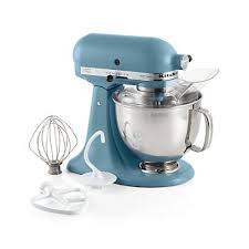 Target/kitchen & dining/blue kitchenaid mixer (18)‎. Kitchenaid Artisan Series 5 Quart Tilt Head Blue Velvet Stand Mixer Reviews Crate And Barrel