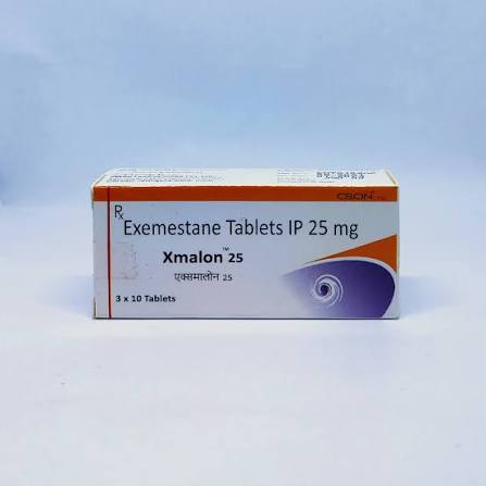X Malon 25mg Tablets at ₹ 420/bottle | Exemestane Tablet in Nagpur | ID: 2853776464388
