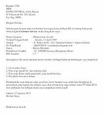 Salah satunya adalah dengan cara datang ke kantor dan temui teller yang sedang berjaga. Contoh Surat Lamaran Kerja Lowongan Kerja Kalimantan Tengah