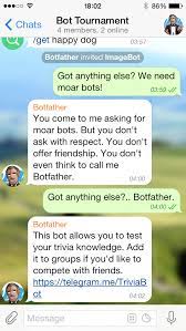 Yes, telegram users can create their own telegram bots by simply talking to the official @botfather. Telegram Bot Platform