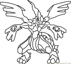 I'm pleased with how it turned out. Coloring Page Pokemon Zekrom Pokemon Coloring Pages Pokemon Coloring Coloring Pages
