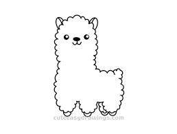 You can edit any of drawings via our online image editor before 736x566 gallery easy art drawings drawing art gallery drawings easy. How To Draw A Cute Cartoon Alpaca Easy Step By Step For Kids Cute Easy Drawings