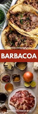 Beef Barbacoa Is Cooked In The Slow Cooker For Tender Flavorful Beef Ideal For Tacos Or Burritos In 2020 Barbacoa Recipe Flavorful Beef Barbacoa