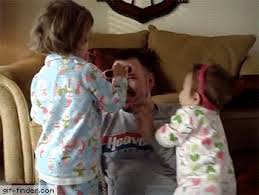 9 years ago a few days after i bought my wife a new car. Nice Catch Daddy Find And Share Funny Animated Gifs Funny Gif Funny Funny Pictures