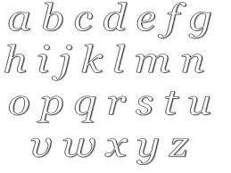 Abecedarios De Letras Cursivas Para Imprimir Y Colorear Colorear Imagenes Un dibujo con las letras del alfabeto que los padres pueden imprimir para que los niños lo pinten y aprendan las letras del abecedario. abecedarios de letras cursivas para