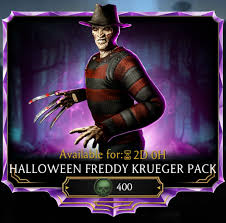 Jason voorhees from the friday the 13th film series appear as dlc for kombat pack 1. Halloween Freddy Krueger Pack Mortal Kombat Mobile Wikia Fandom