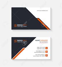 This is a simple business card template. Simple Business Card Template Design Royalty Free Cliparts Vectors And Stock Illustration Image 122783902