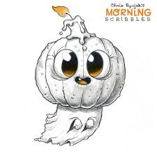 Halloween Monster Zeichnung Niedliche Zeichnungen Einfache Sachen Zum Zeichnen