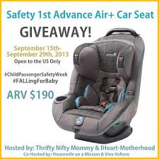 Thrifty Nifty Mommy Car Seat Safety Tips Plus A Giveaway From Safety 1st Car Seats Baby Car Seats Safety 1st Car Seat