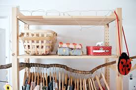 Imprivisierter Kleiderschrank Mit Ivar Gunstig Und Schnell Gemacht Kleiderschrank Ikea Ivar Regal Kleiderschrank Kinderzimmer