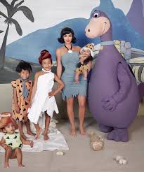 Kardashian west's sisters took to their respective websites and apps to promote the update. Yabba Dabba Dorable Kim Kardashian And Kanye West Rock Family Flintstones Costumes On Halloween Best Celebrity Halloween Costumes Celebrity Halloween Costumes Kardashian Halloween Costume