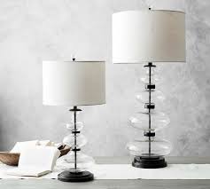 Show full description close description. Estelle Stacked Glass Table Lamp Pottery Barn