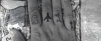Diamond tattoos look better on neck but you can also have them on your finger like this. Top 75 Finger Tattoo Ideas 2021 Inspiration Guide