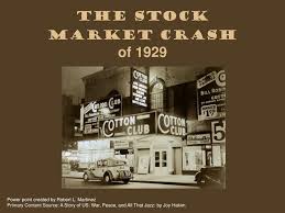 It started in september and ended late in october, when share prices on the new york stock exchange collapsed. Ppt The Stock Market Crash Of 1929 Powerpoint Presentation Free Download Id 2450120