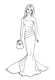 Princess Coloring Pages Part 2 Barbie Coloring Pages Barbie Drawing Princess Coloring Pages