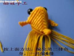 仿 山楂树之恋 中的小金鱼自制教程 编法图解 立体绳结教程与交流区 中国结论坛 手机版 lilo diy