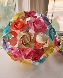 Origami Rose Anleitung Falten Kawasaki Foldinginstructions Rosecube Origamimagic Easyorigami Talimatlari Origamitutorial Origami Rose Stoff Origami Und Modulares Origami