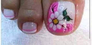 Pinta y decora las uñas de tus clientes. Pintado De Unas Cortas De Pies Nail Art