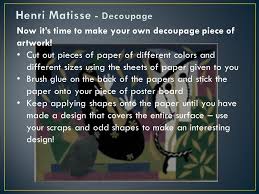It's simply a matter of combining white craft glue and water. Decoupage Drawing With Scissors Ppt Download